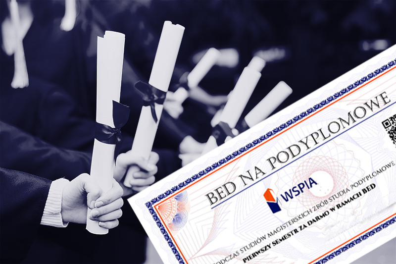 Wykorzystaj punkty BED na Studia Podyplomowe w WSPiA